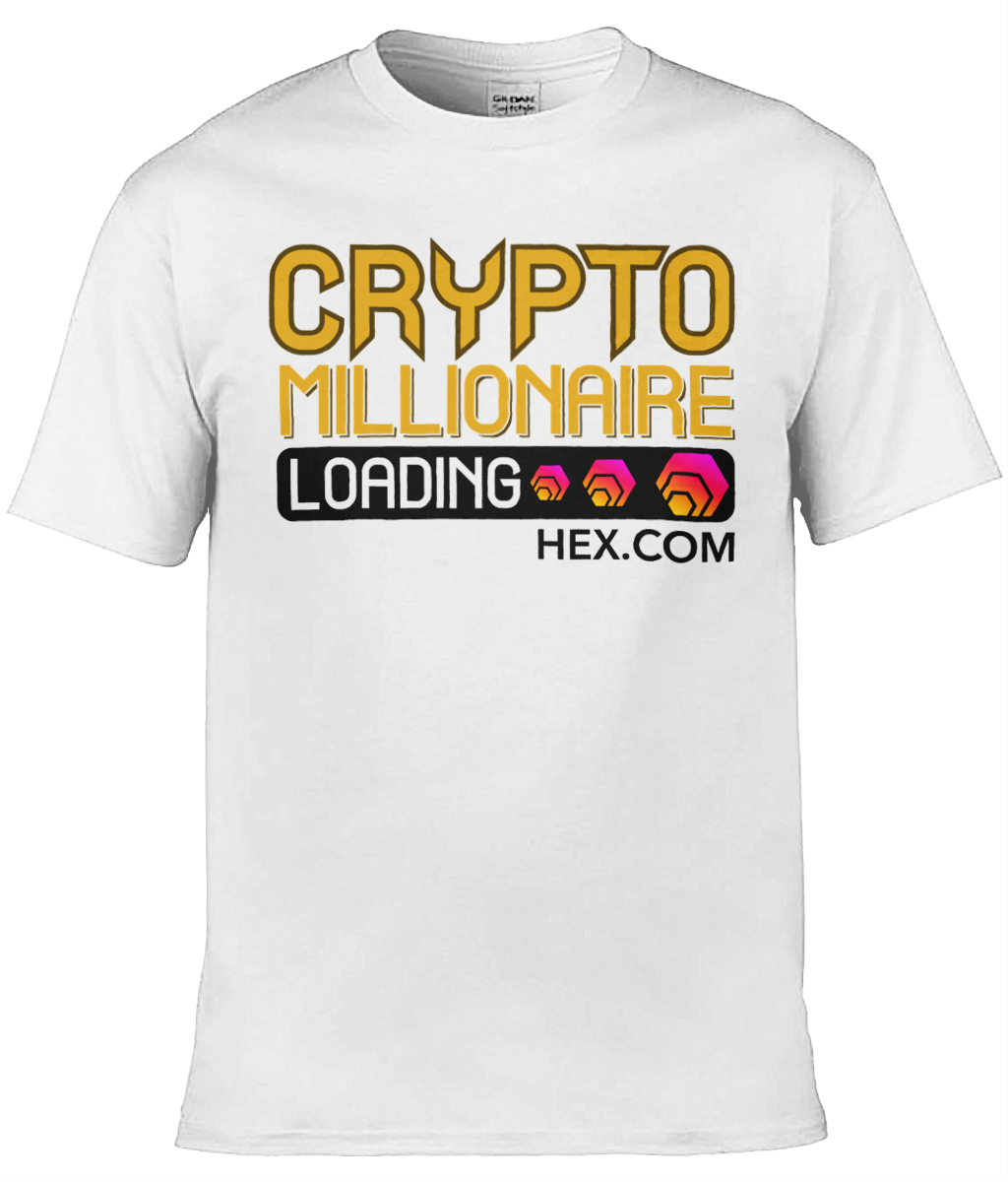 Crypto Millionaire T-shirt, HEX Unisex T-shirt