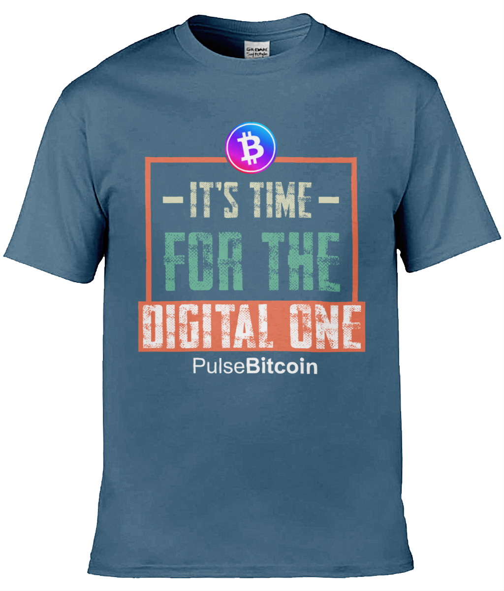 It's Time for The Digital One T-shirt, PulseBitcoin Unisex T-shirt