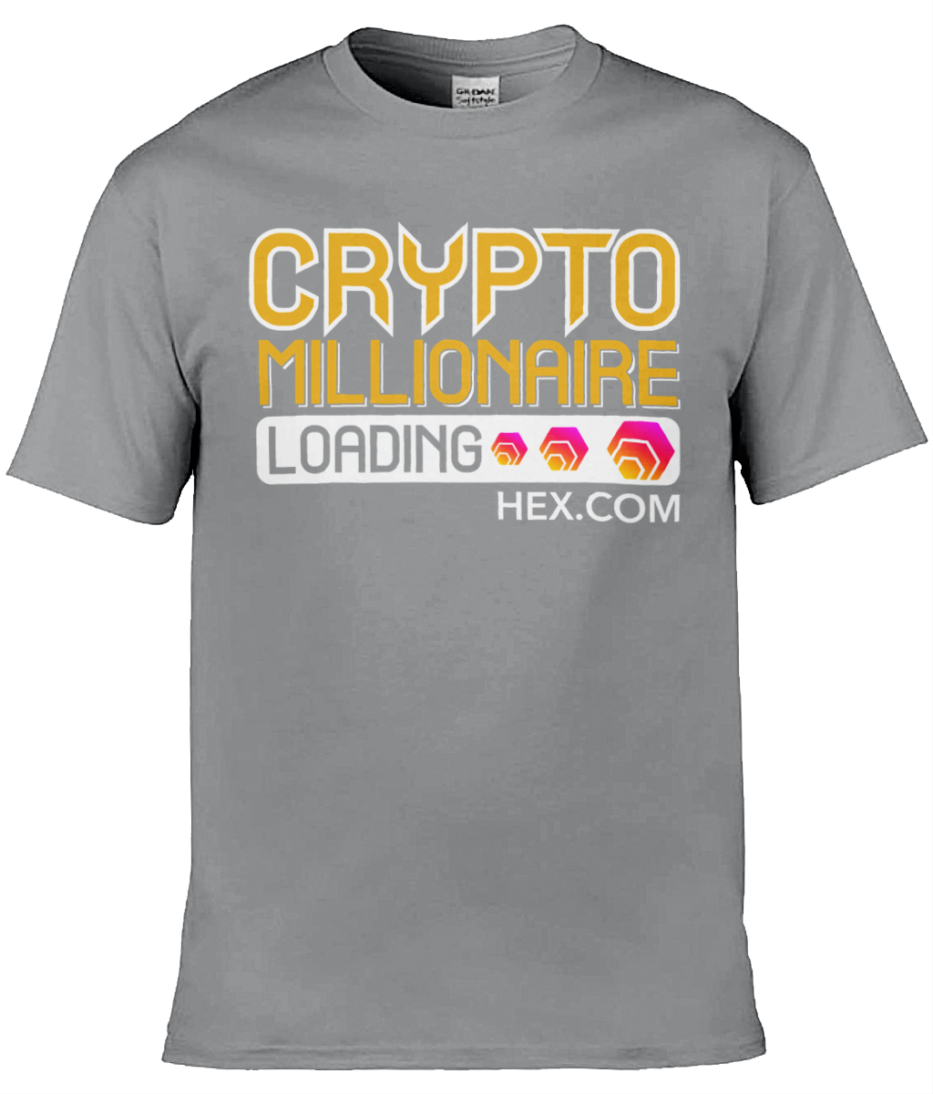 Crypto Millionaire T-shirt, HEX Unisex T-shirt