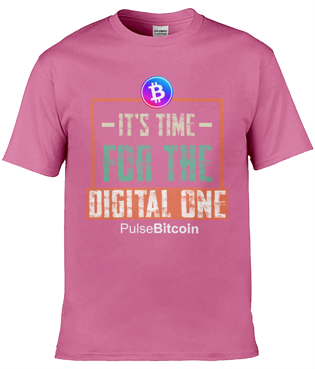 It's Time for The Digital One T-shirt, PulseBitcoin Unisex T-shirt