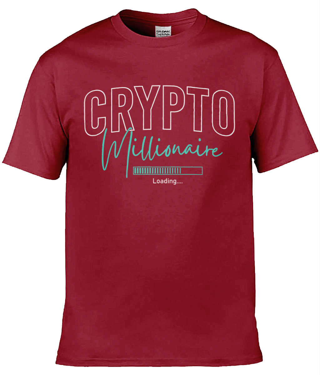 Crypto Millionaire T-shirt, Unisex T-shirt