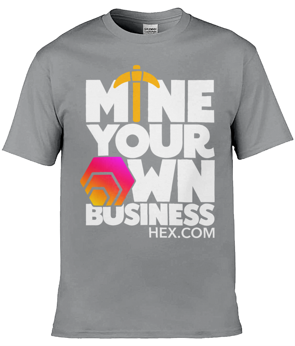 Mine Your Own Business T-shirt, HEX Unisex T-shirt