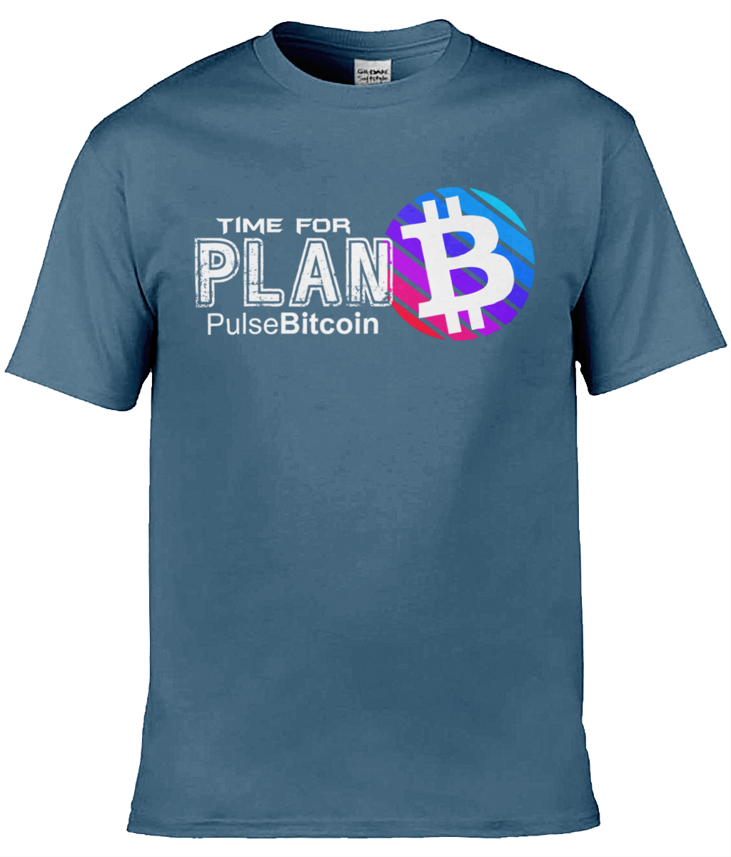 Time For Plan B T-shirt, PulseBitcoin Unisex T-shirt