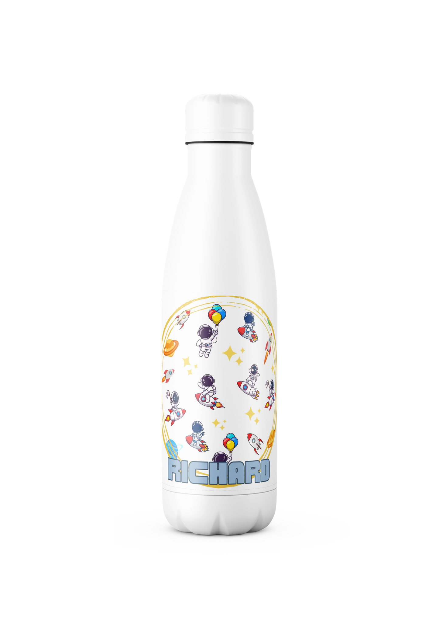 Personalised Water Bottle Astronaut