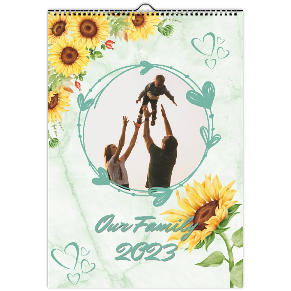 Personalised Photo Wall Calendar