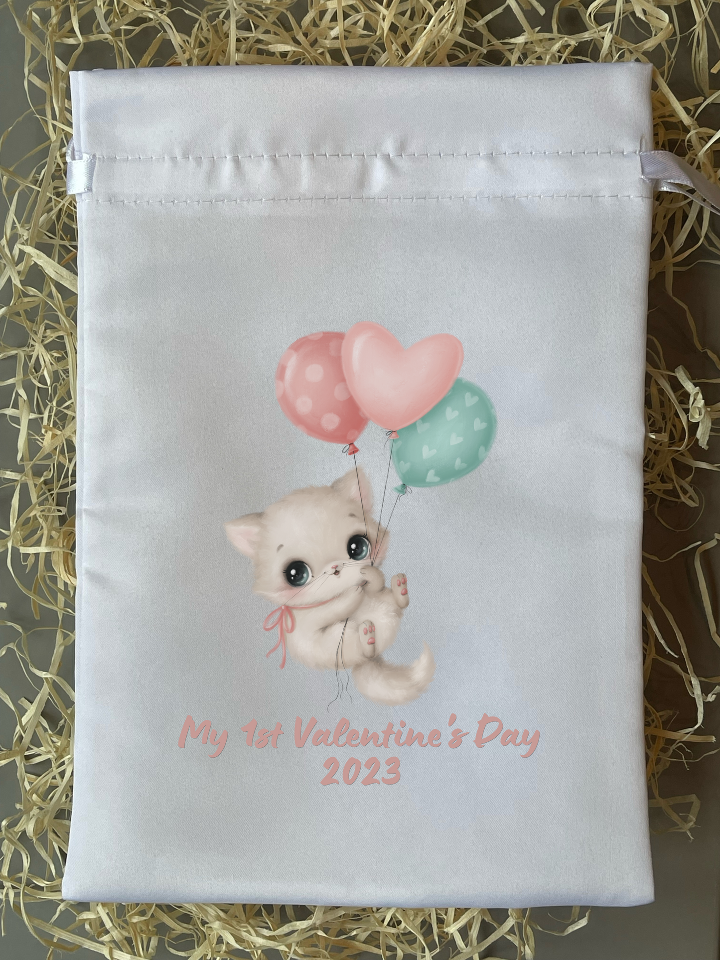 Personalised My First Valentine's Day Bag