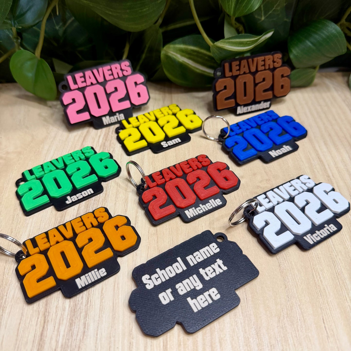 School Leaver Keyring, Year 6 leavers, End of Year Gift From Teacher