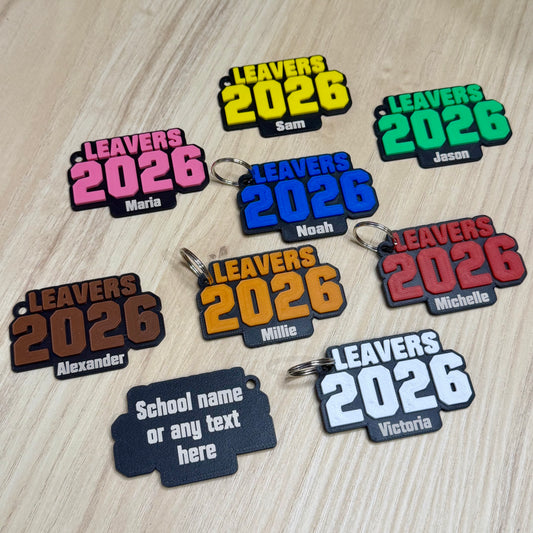 School Leaver Keyring, Year 6 leavers, End of Year Gift From Teacher