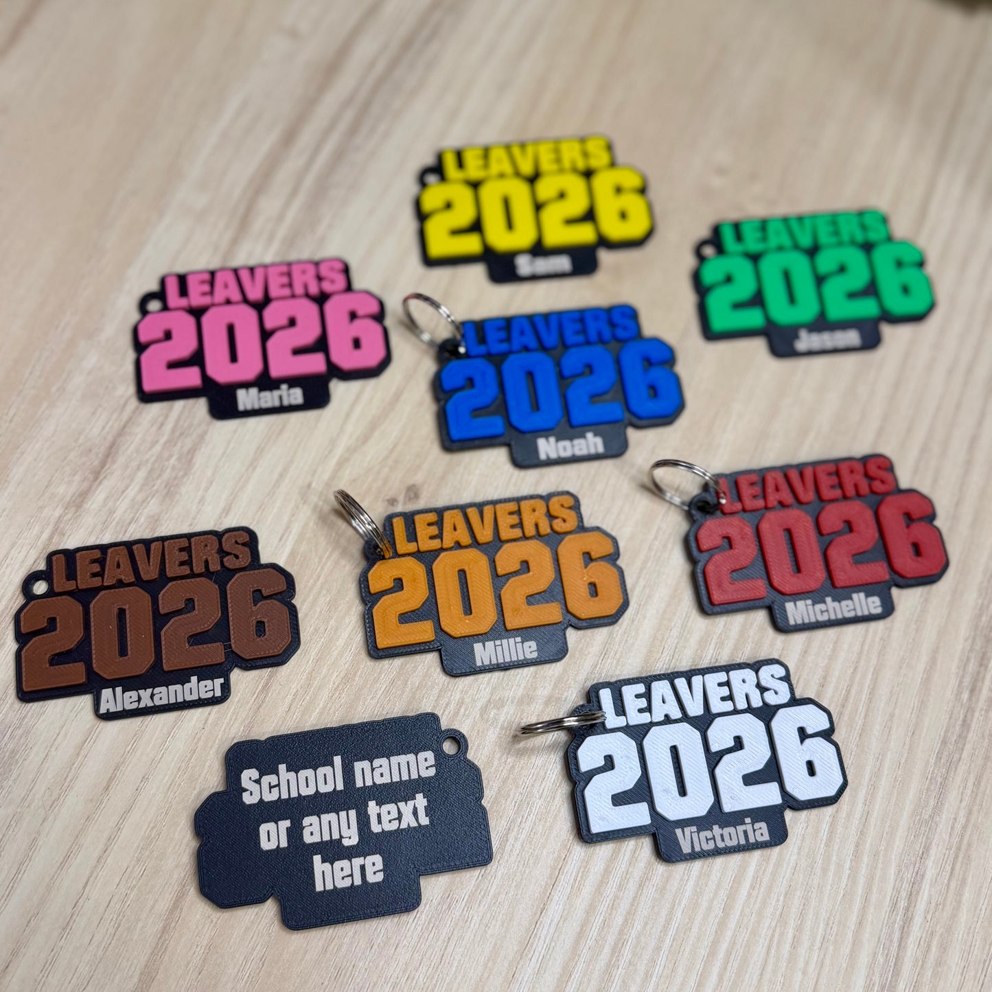 School Leaver Keyring, Year 6 leavers, End of Year Gift From Teacher