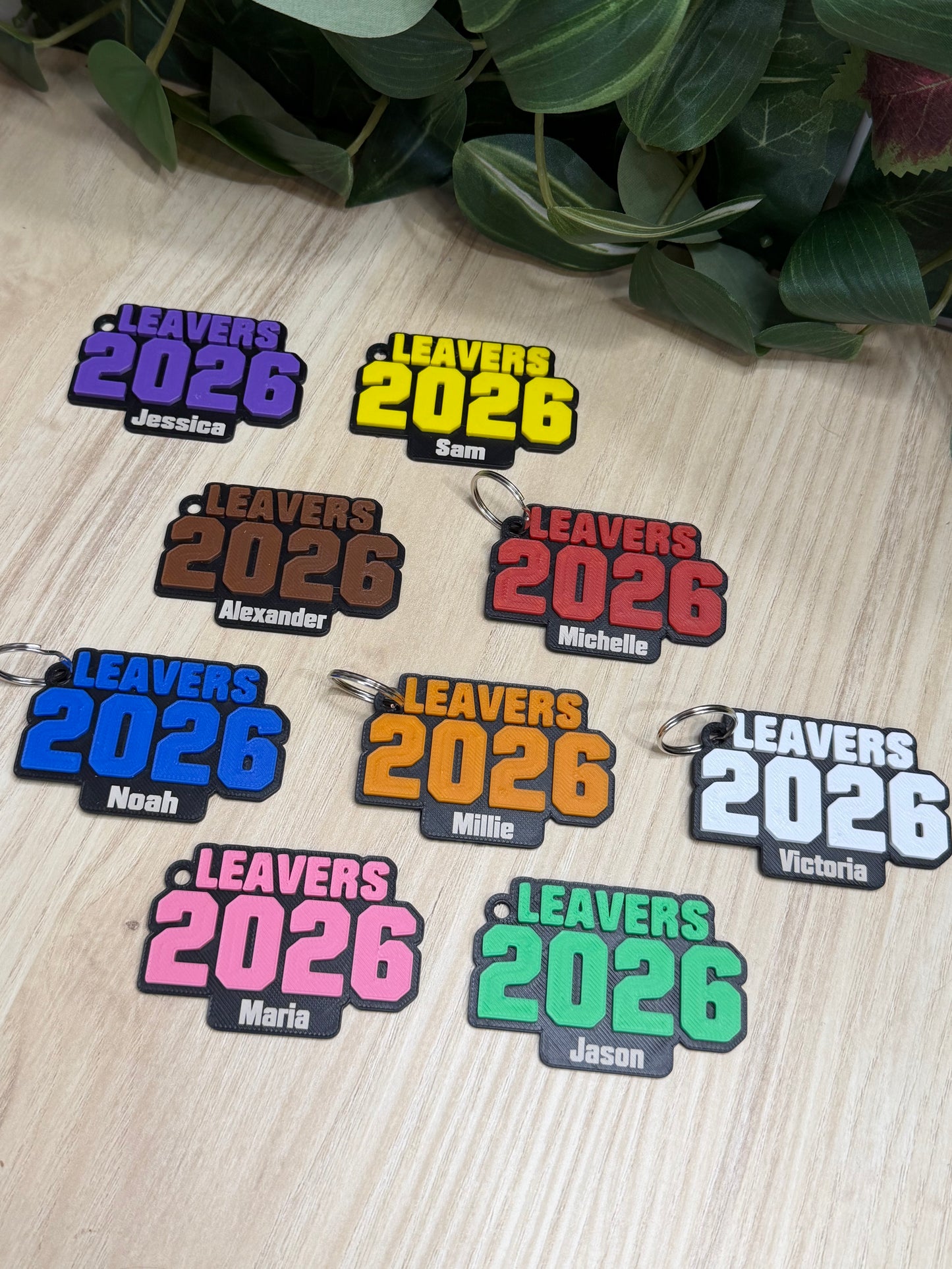 School Leaver Keyring, Year 6 leavers, End of Year Gift From Teacher