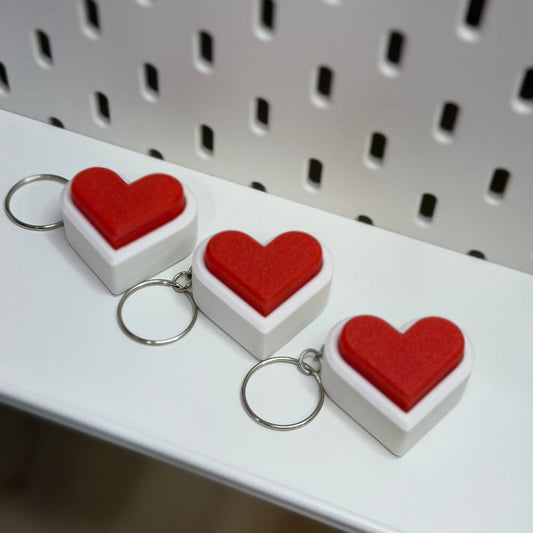 Heart Fidget Clicker, Stress-relieving sensory gift