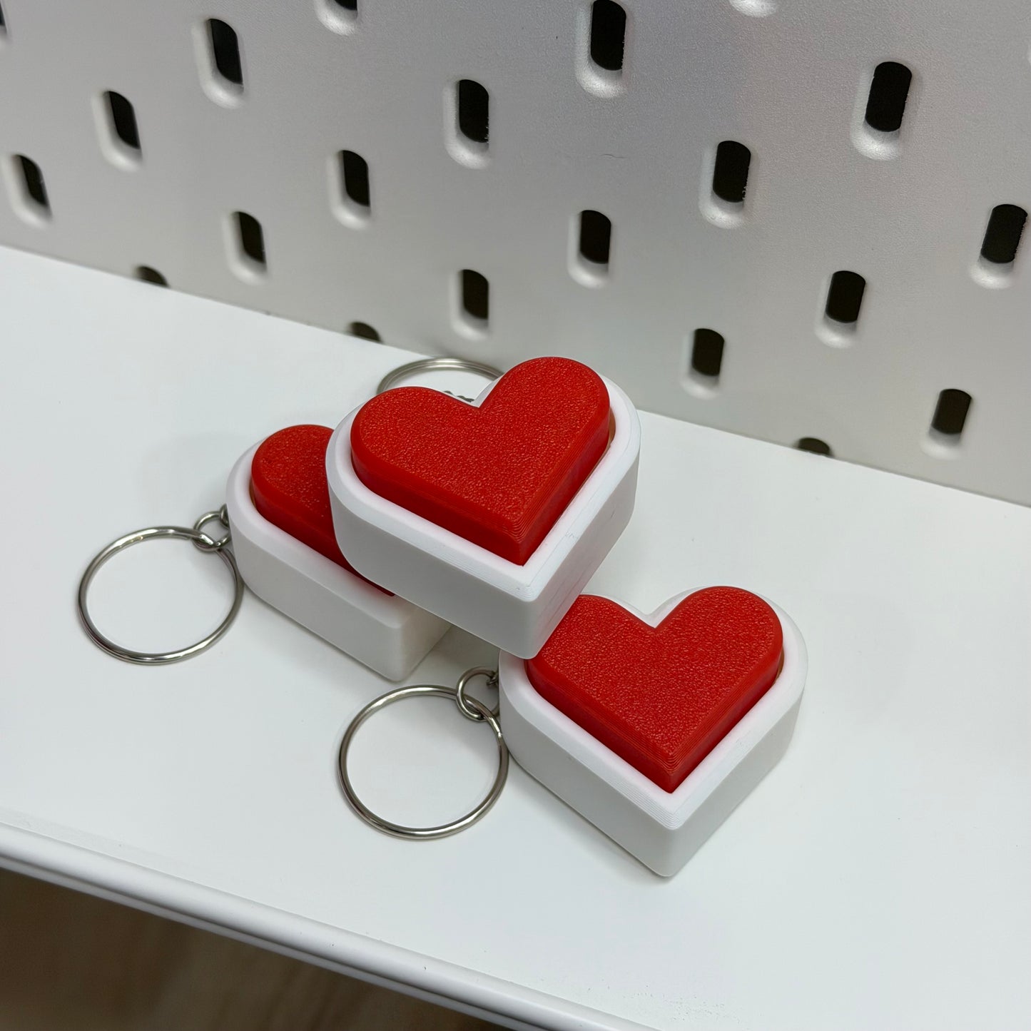 Heart Fidget Clicker, Stress-relieving sensory gift