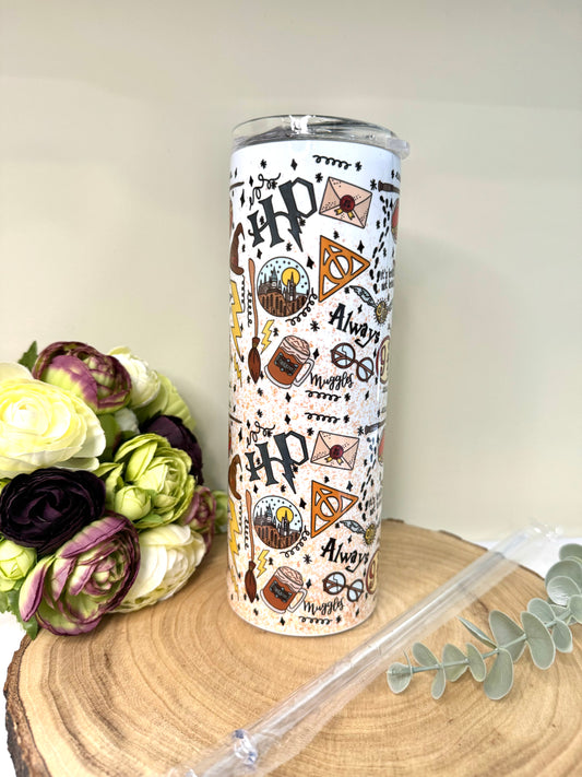 Personalised Wizard Tumbler, Harry Potter Inspired Bottle