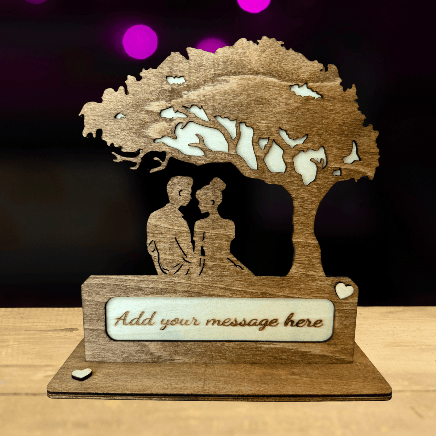 Personalised Wooden Couple Sign