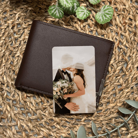 Personalised Photo Wallet Insert Card