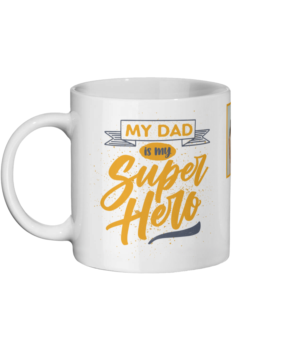 Personalised Dad's Mug With Pictures