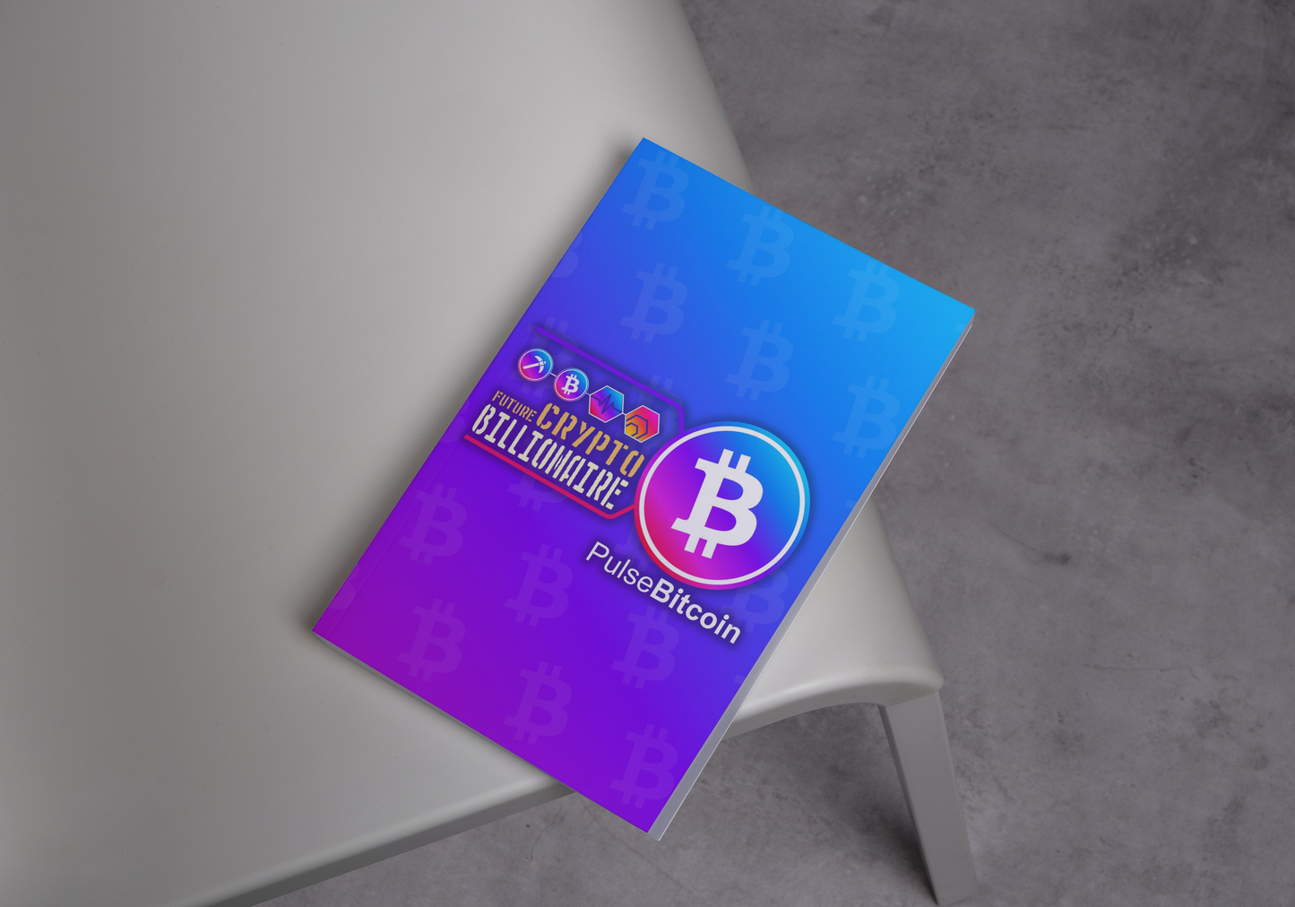 Crypto Pulsebitcoin Notebook and Weekly Planner, Future Crypto Billionaire Journal