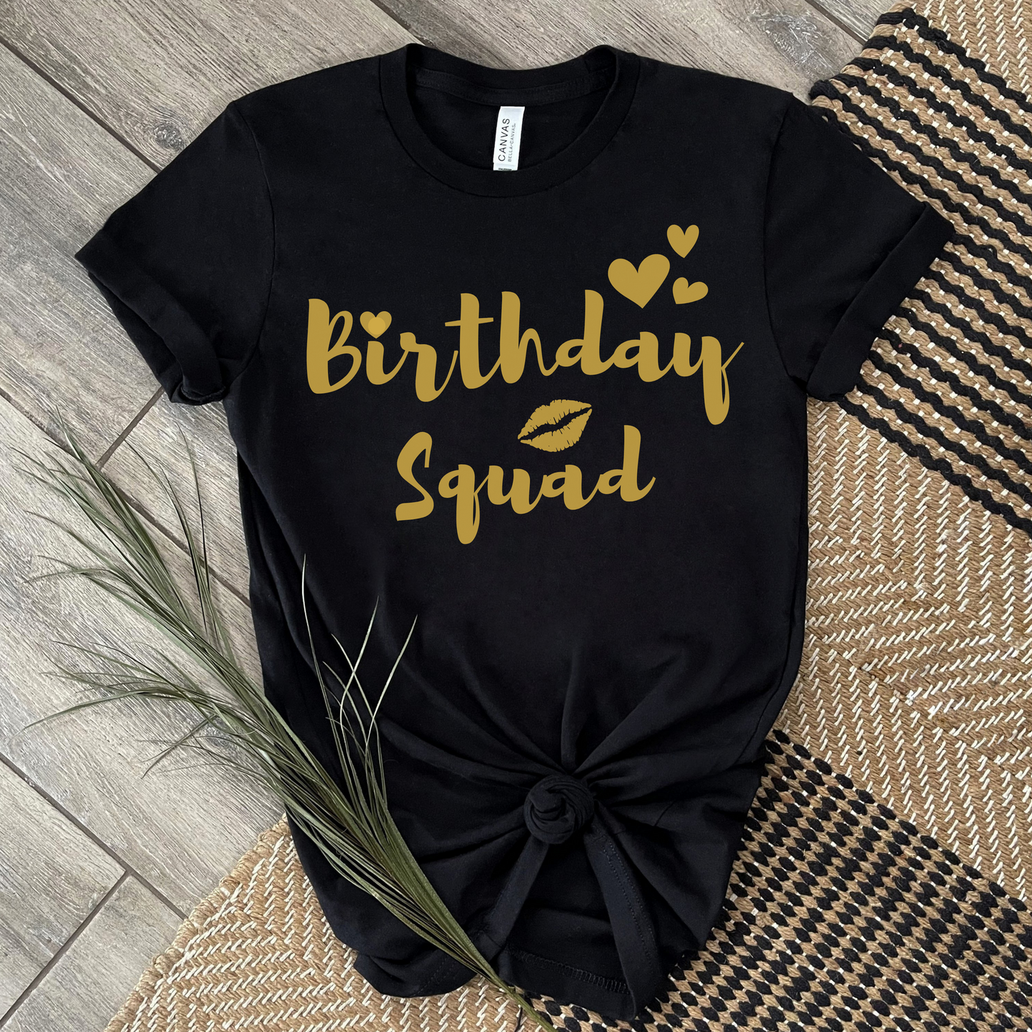 Birthday Squad T-shirt, Ladies t-shirt