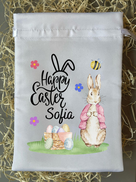 Personalised Easter Bag Bunny