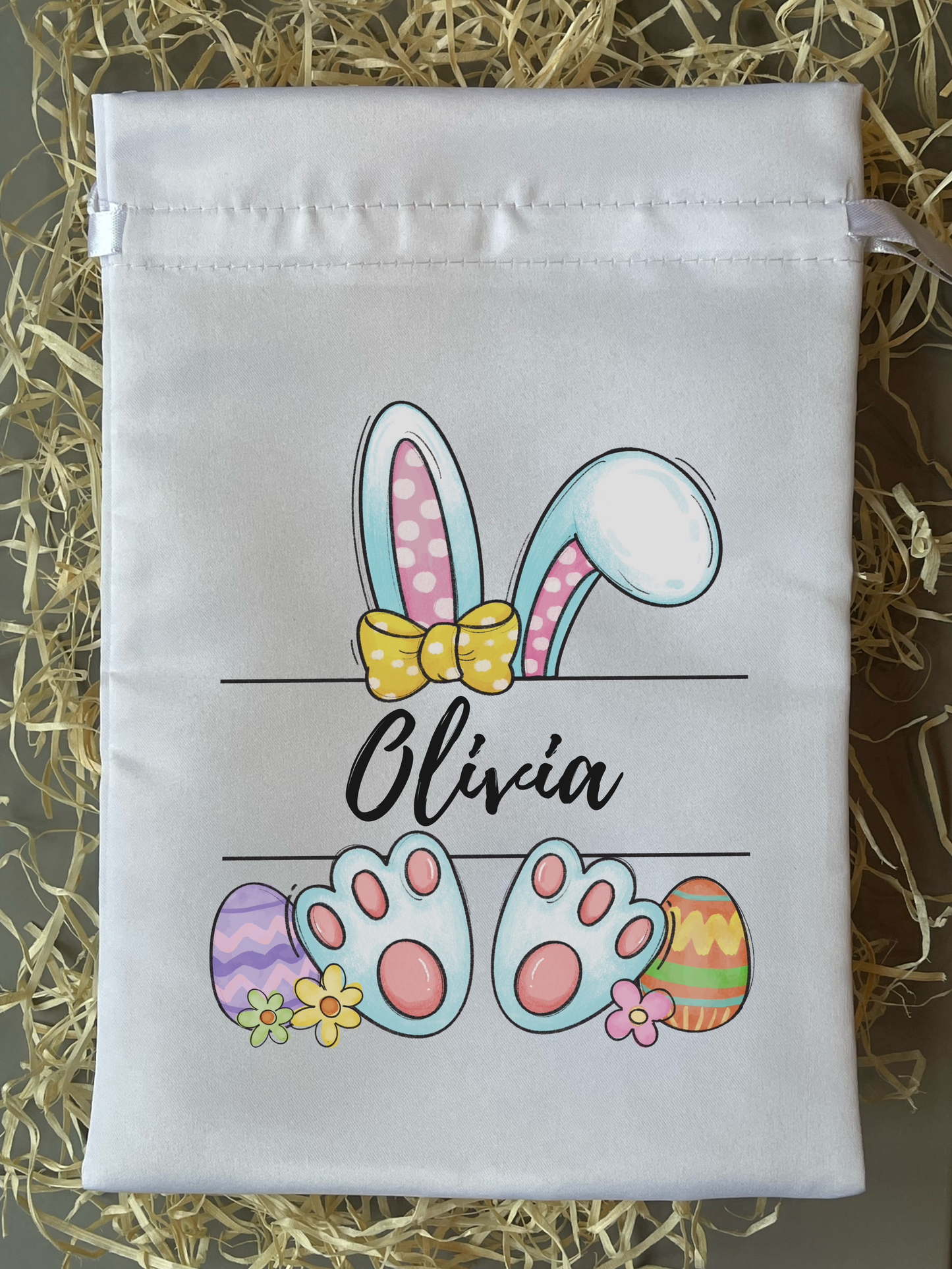 Personalised Easter Bag For Girls