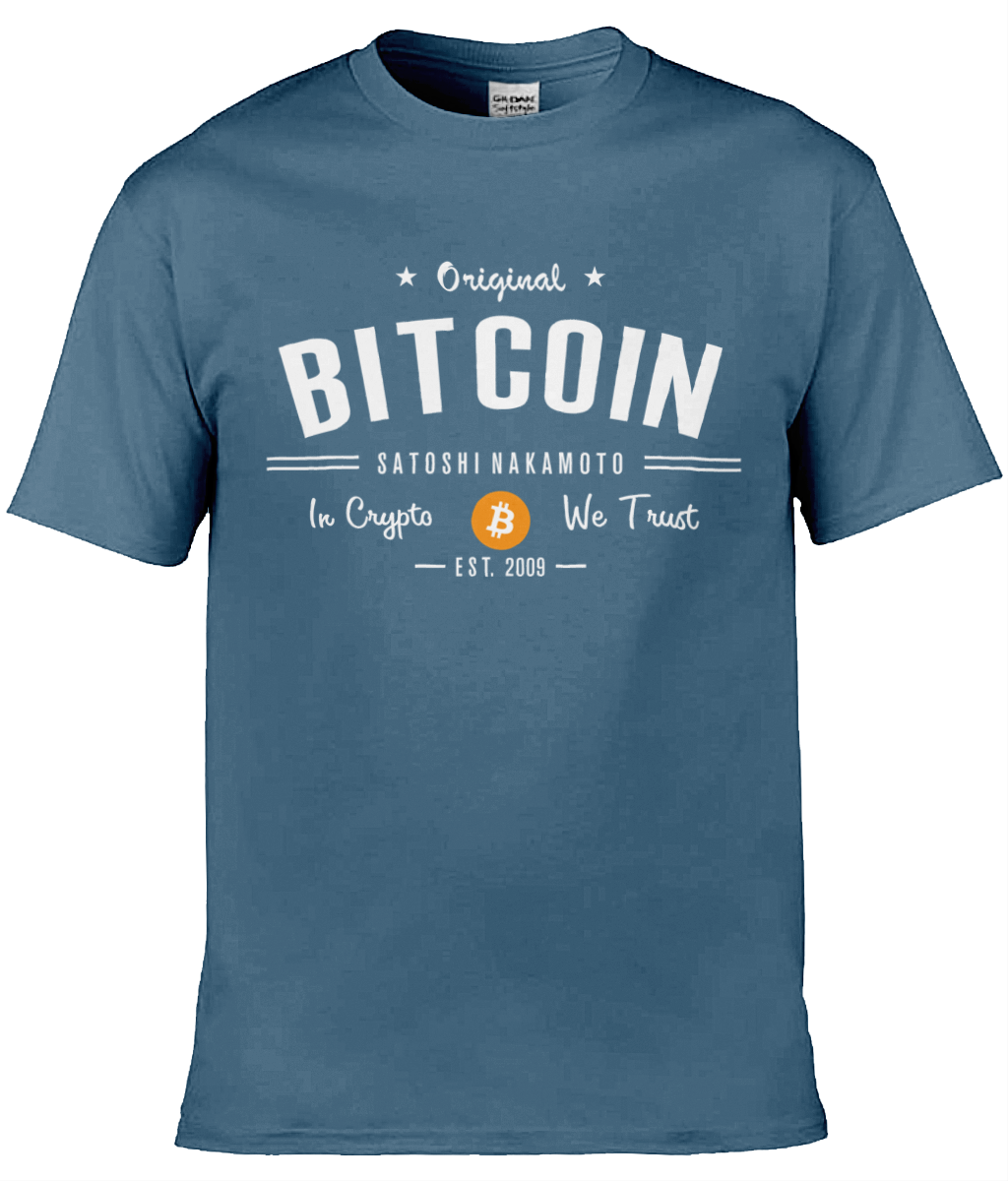 Original Bitcoin T-shirt, Unisex T-shirt