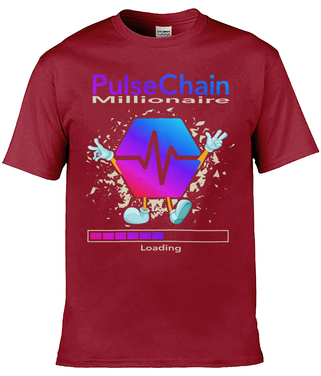Crypto T-shirt, Pulsechain Billionaire Unisex T-shirt