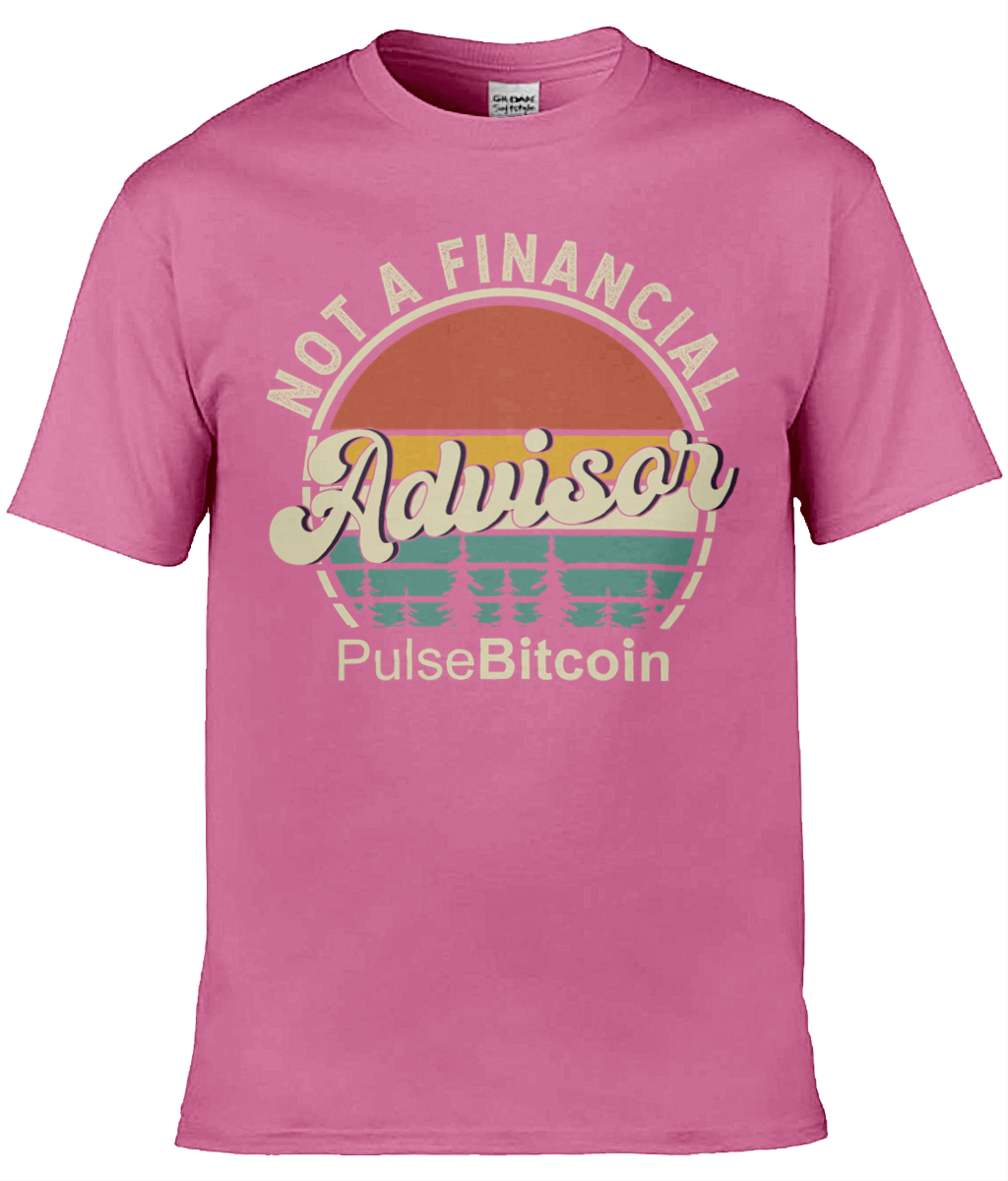 Not a Financial Advisor T-shirt, PulseBitcoin Unisex T-shirt