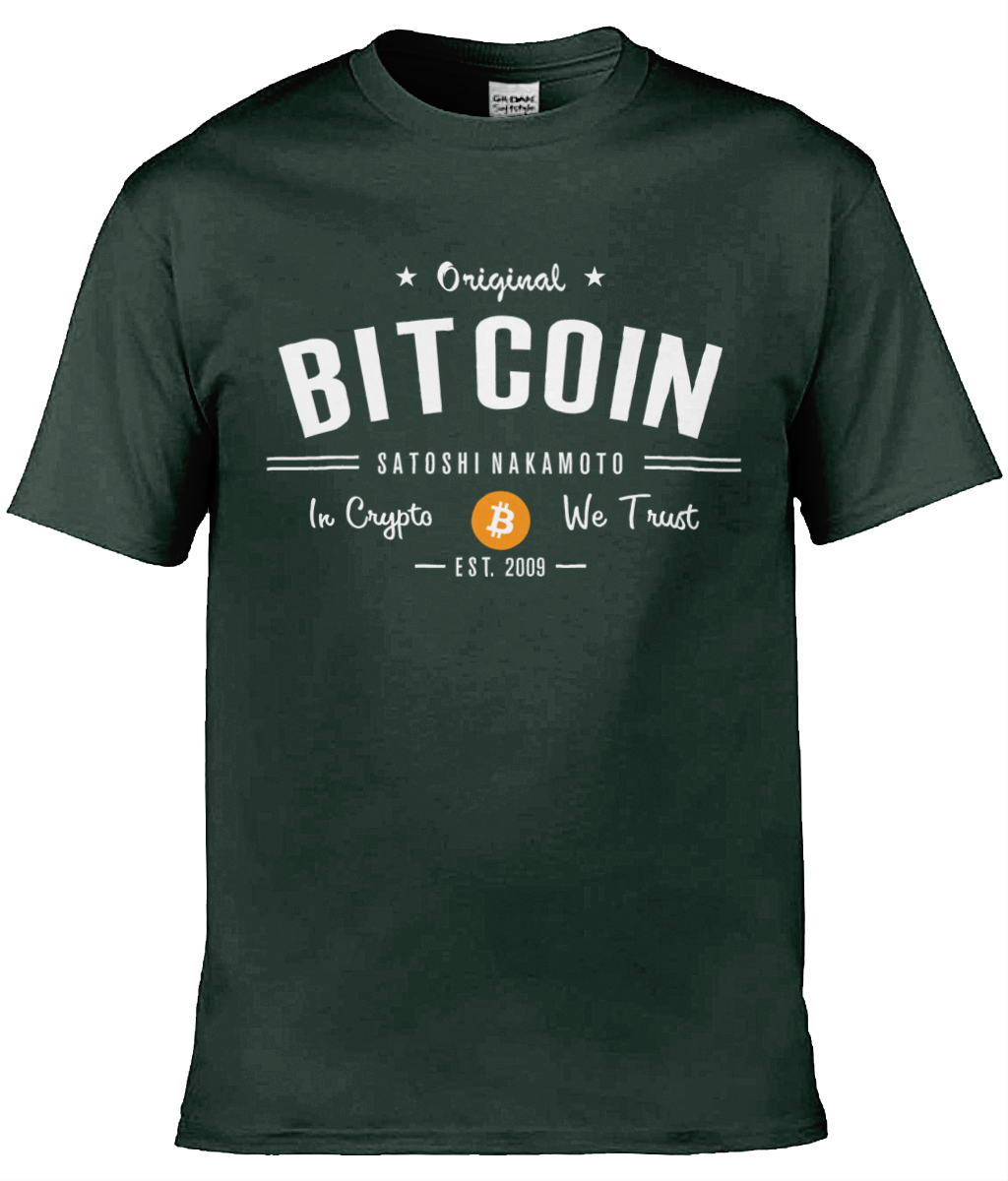 Original Bitcoin T-shirt, Unisex T-shirt