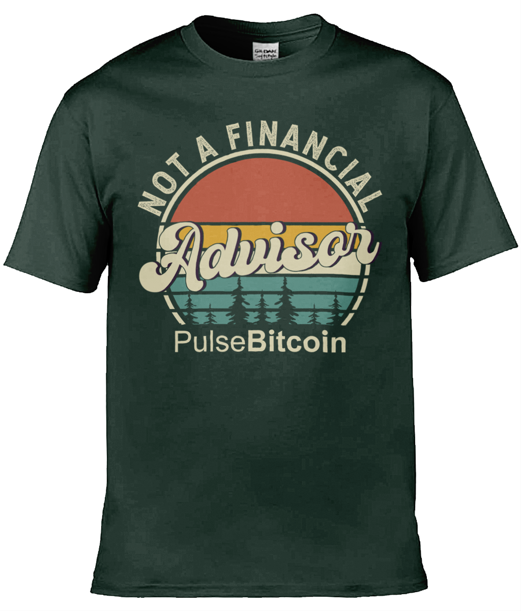 Not a Financial Advisor T-shirt, PulseBitcoin Unisex T-shirt