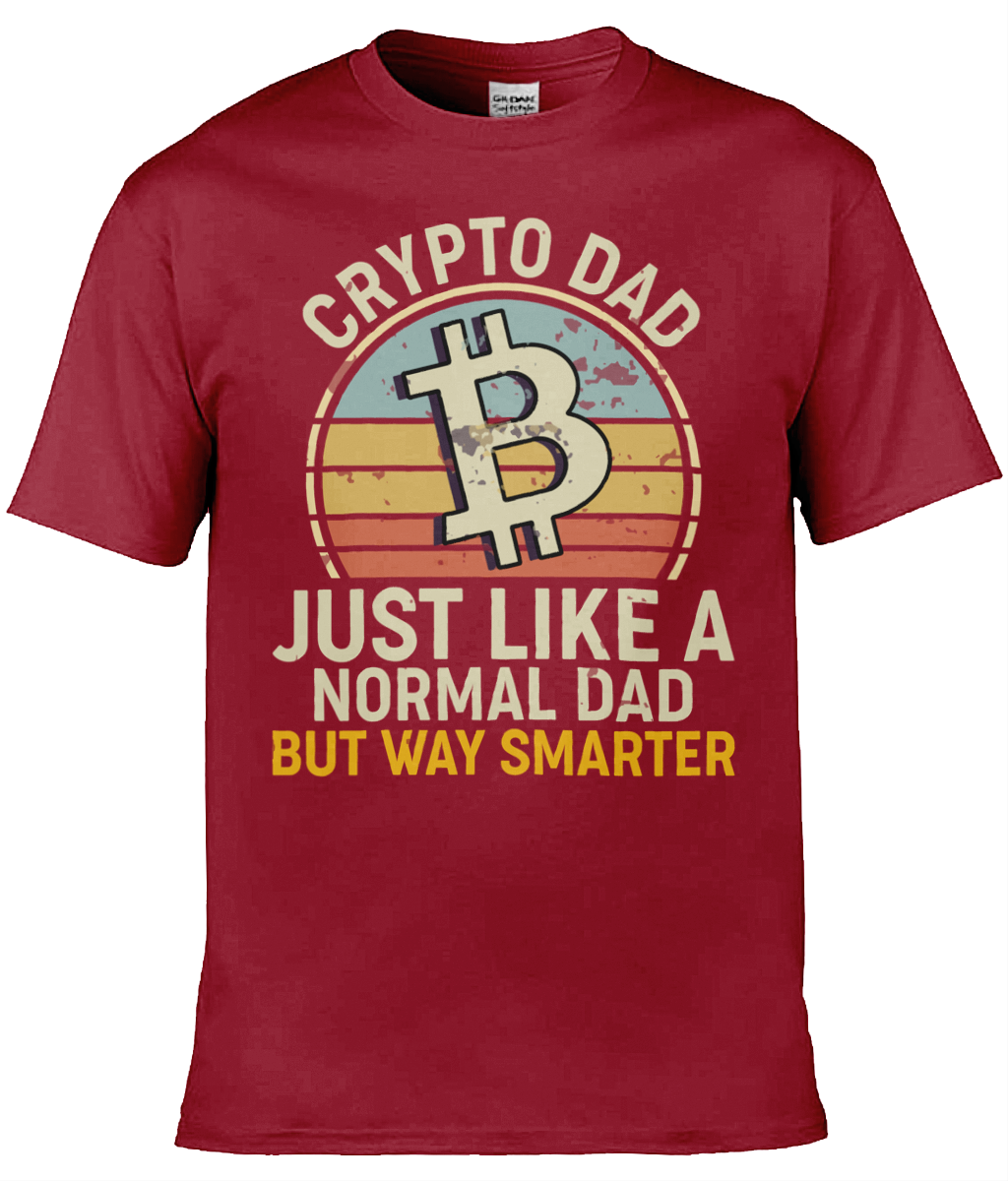 Crypto Dad T-shirt, Unisex T-shirt