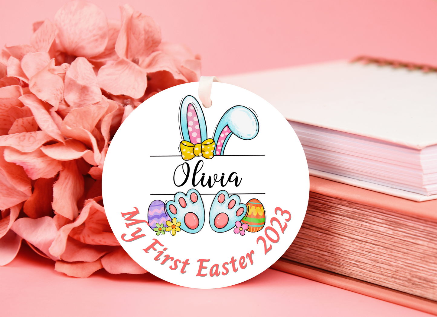 Personalised First Easter Ornament, Easter Keepsake