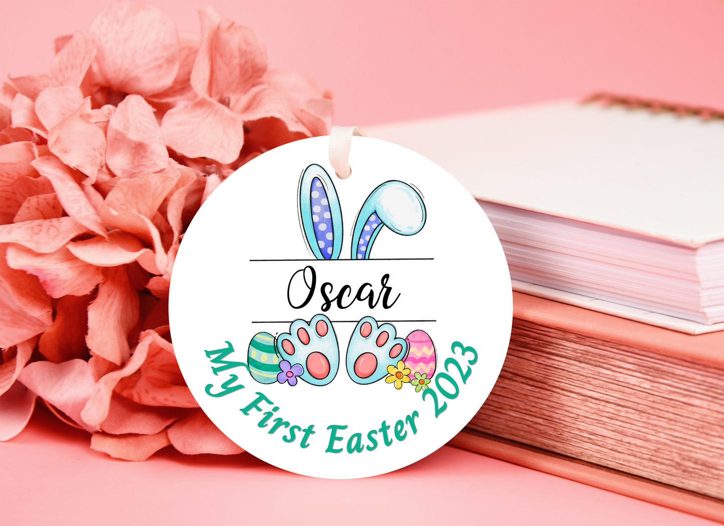 Personalised First Easter Ornament, Easter Keepsake