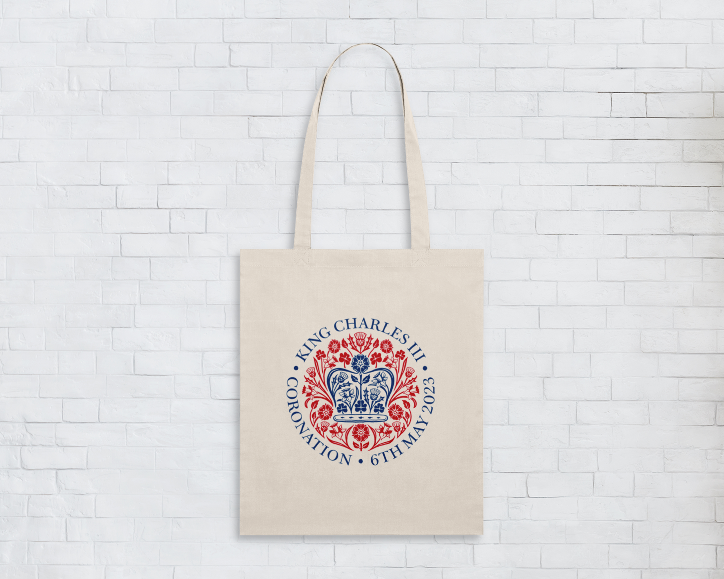 Coronation Day Tote Bag, The Official Emblem