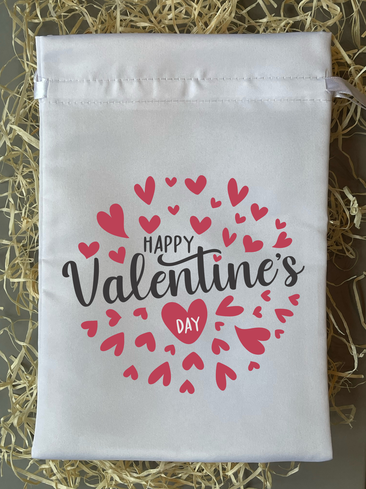 Valentine's Day Drawstring Bag